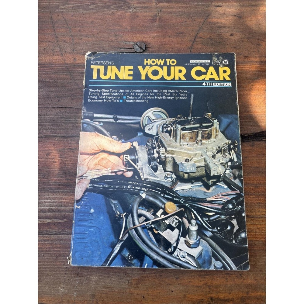 1975 Petersen's How to Tune Your Car 4th Edition Repair Manual AMC Ford
